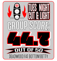 tues night cut & light group score