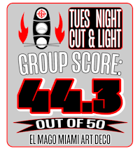 tues night cut & light group score