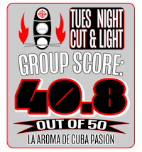 tues night cut & light group score