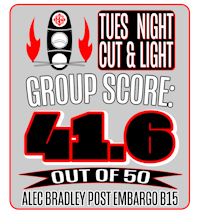 tues night cut & light group score