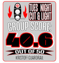 tues night cut & light group score
