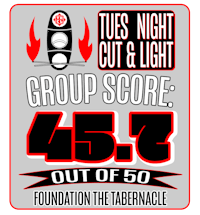 tues night cut & light group score