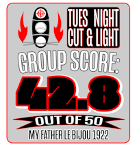 tues night cut & light group score