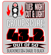 tues night cut & light group score