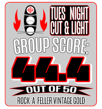 tues night cut & light group score