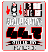 tues night cut & light group score