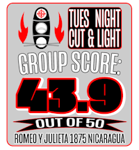 tues night cut & light group score