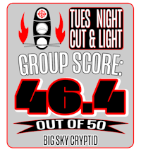 tues night cut & light group score