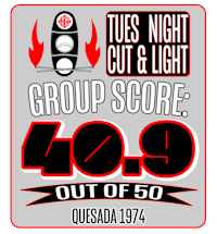 tues night cut & light group score