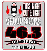 tues night cut & light group score